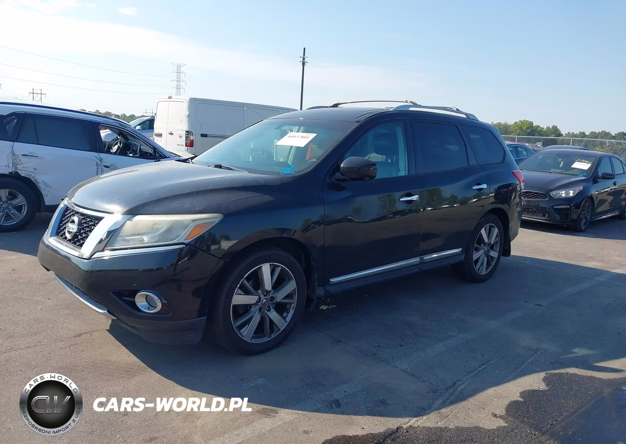 2014 Nissan Pathfinder Platinum VIN:5N1AR2MN2EC623892 - 2
