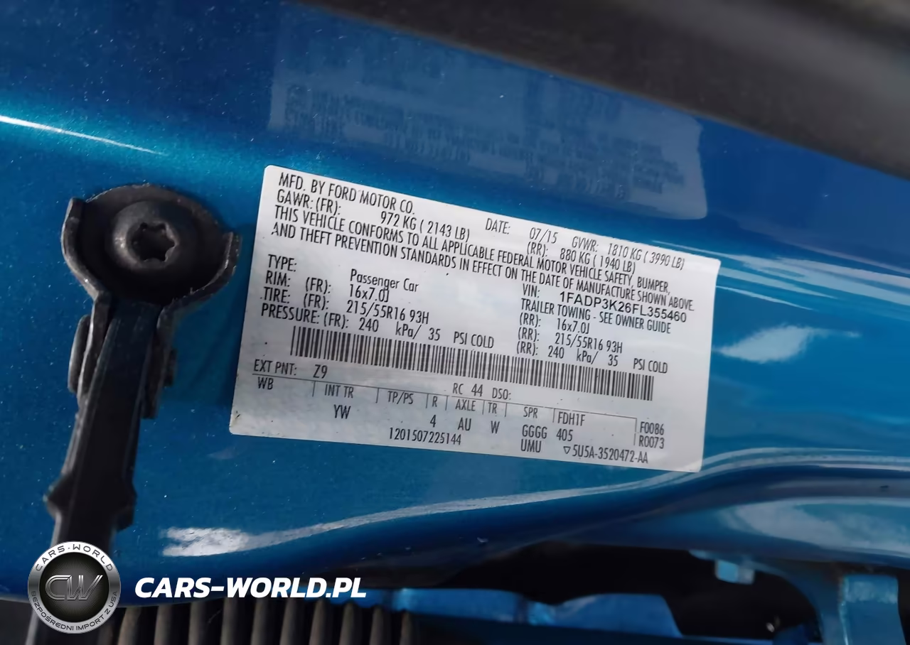 2015 Ford Focus Se VIN:1FADP3K26FL355460 - 9