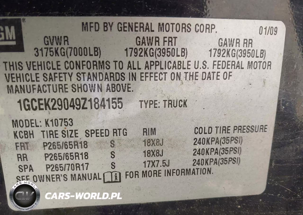 2009 Chevrolet Silverado 1500 Lt VIN:1GCEK29049Z184155 - 9