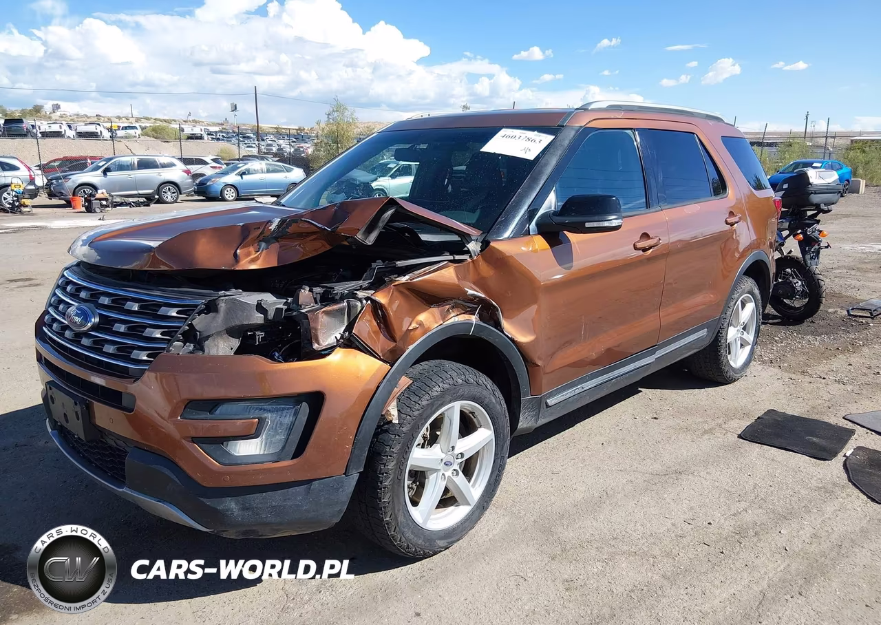 2017 Ford Explorer Xlt VIN:1FM5K8D89HGB14561 - 2