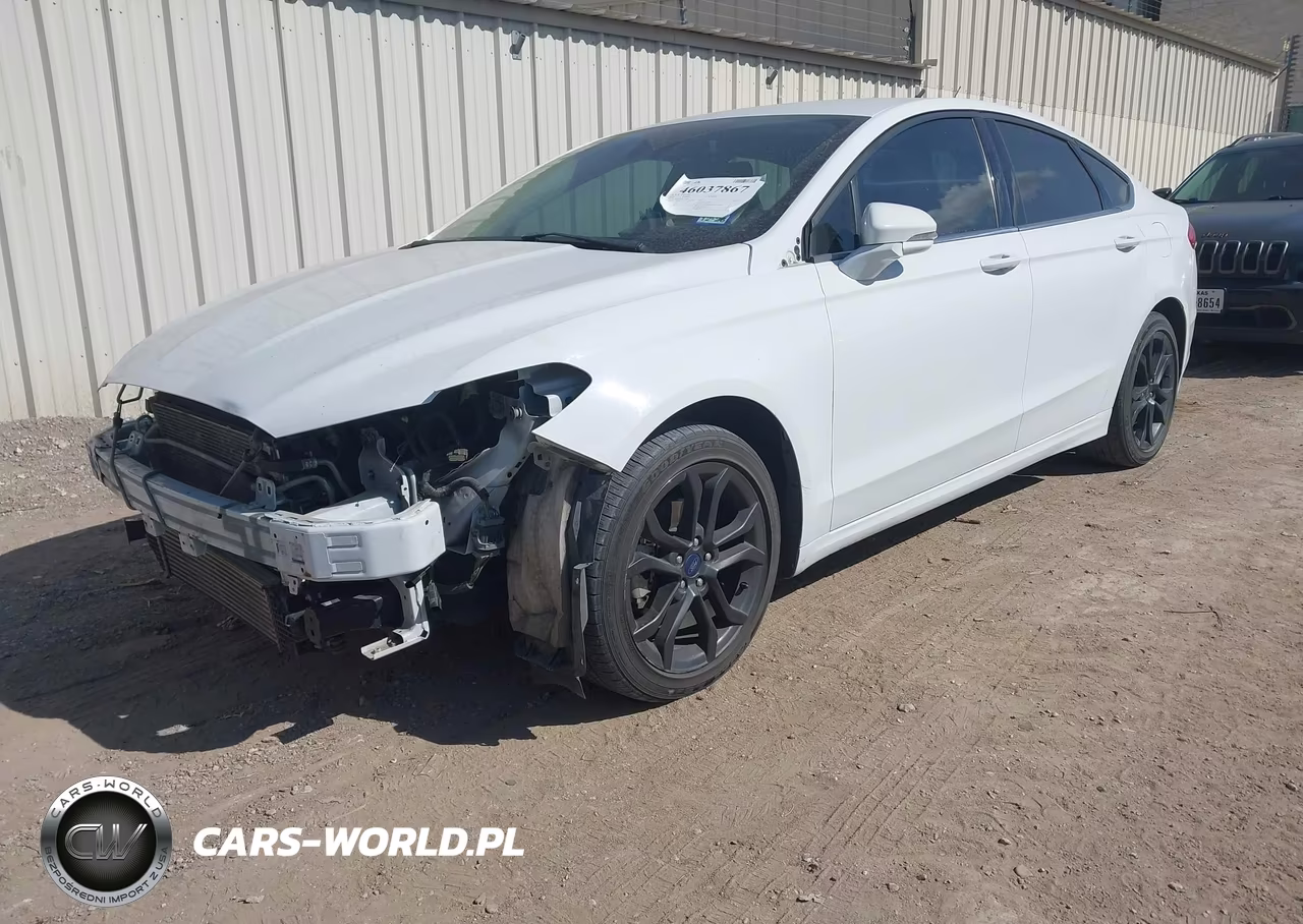 2018 Ford Fusion Se VIN:3FA6P0T91JR242660 - 2