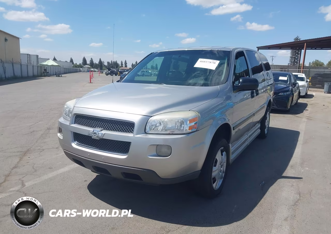 2007 Chevrolet Uplander Ls VIN:1GNDV23127D158787 - 2