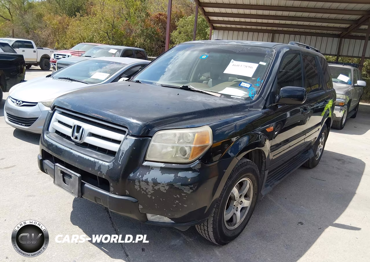 2008 Honda Pilot Ex-L VIN:5FNYF18508B024786 - 2