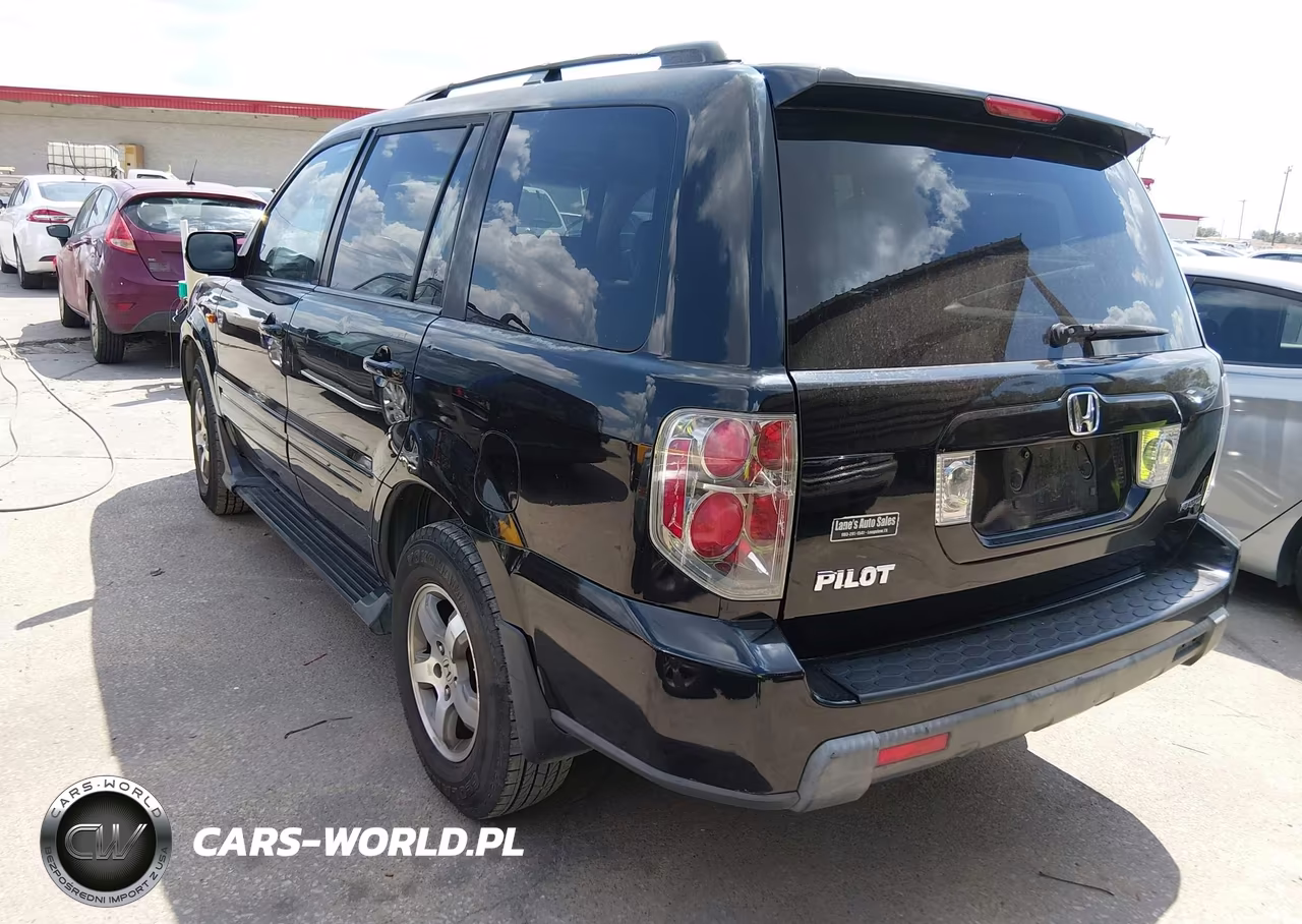 2008 Honda Pilot Ex-L VIN:5FNYF18508B024786 - 3