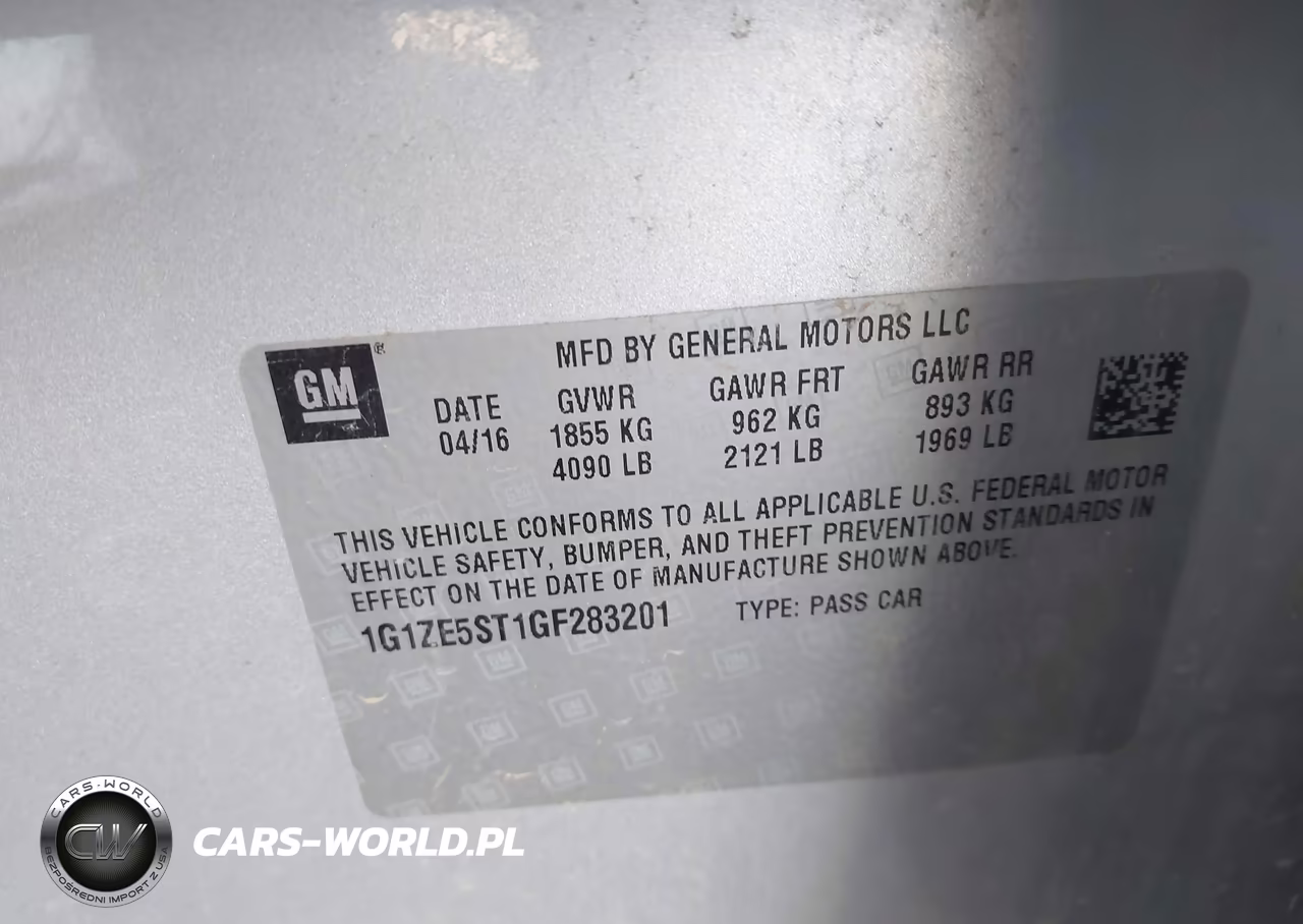 2016 Chevrolet Malibu 1Lt VIN:1G1ZE5ST1GF283201 - 9