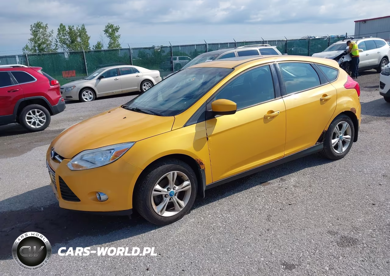 2012 Ford Focus Se VIN:1FAHP3K28CL125139 - 2