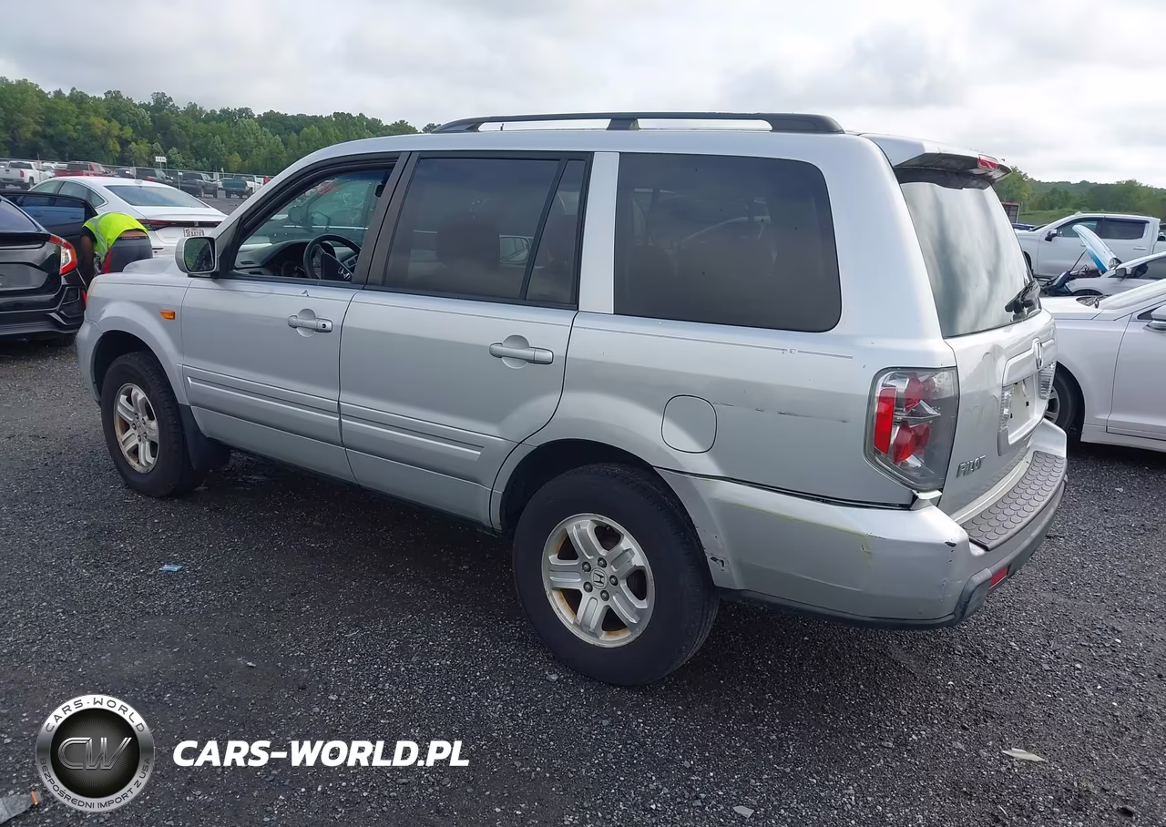 2008 Honda Pilot Vp VIN:5FNYF18218B056913 - 3