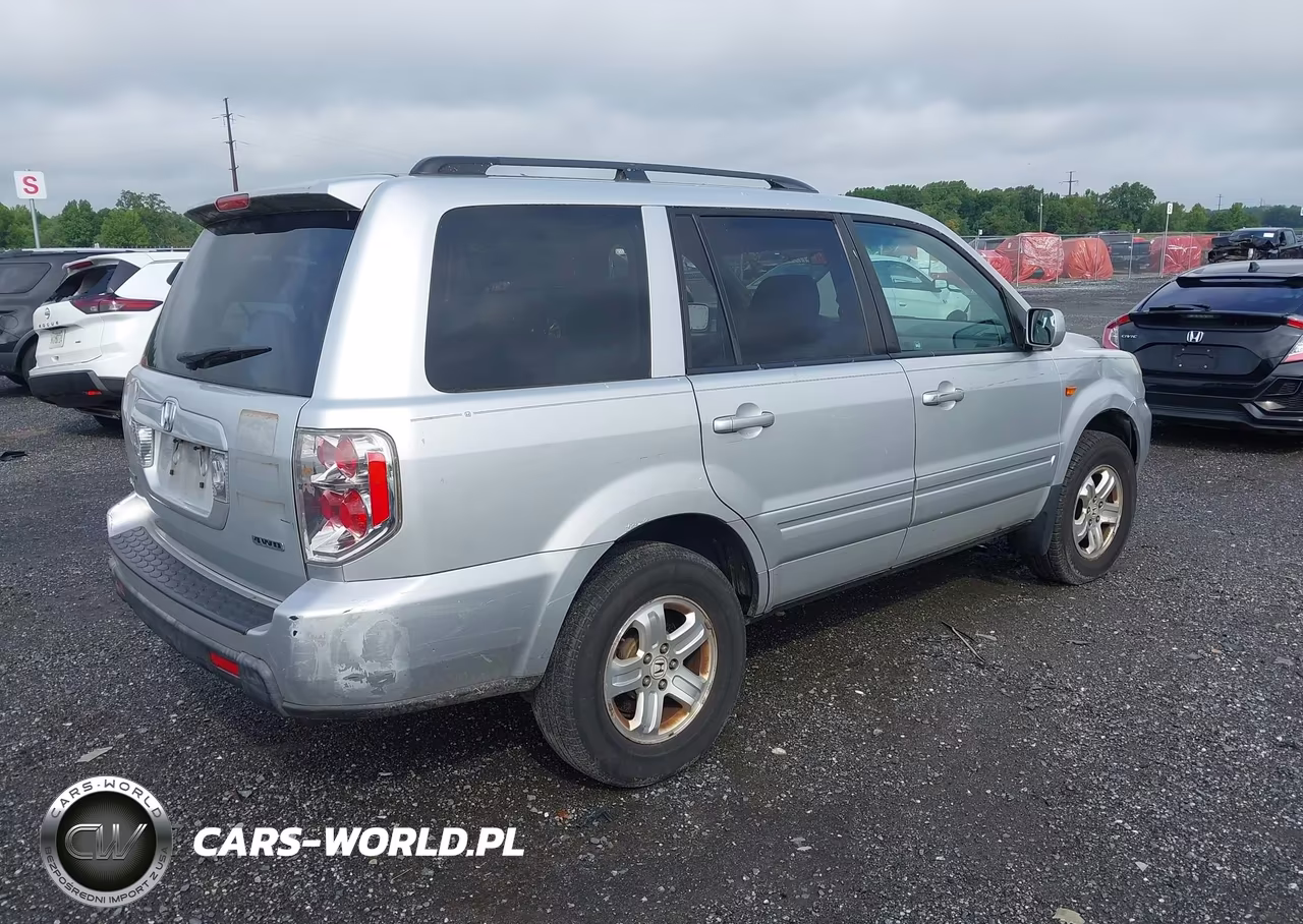 2008 Honda Pilot Vp VIN:5FNYF18218B056913 - 4