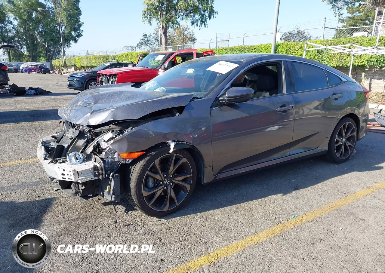 2019 Honda Civic Sport VIN:2HGFC2F85KH502299 - 2