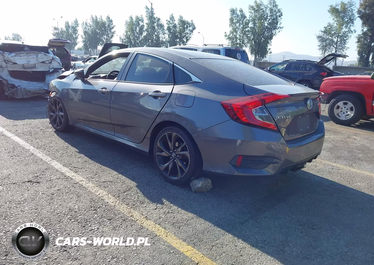 2019 Honda Civic Sport VIN:2HGFC2F85KH502299 - 3