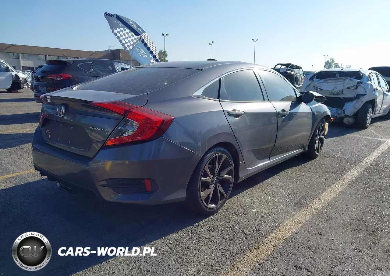 2019 Honda Civic Sport VIN:2HGFC2F85KH502299 - 4