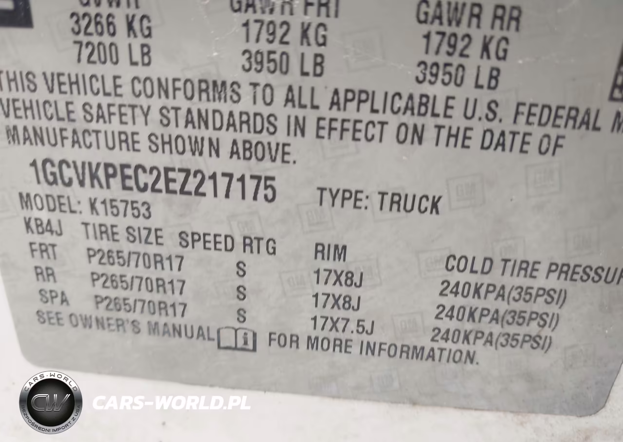 2014 Chevrolet Silverado 1500 Work Truck VIN:1GCVKPEC2EZ217175 - 9