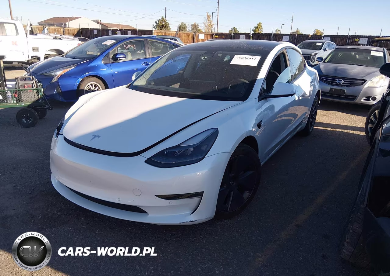 2022 Tesla Model 3 Long Range Dual Motor All-Wheel Drive VIN:5YJ3E1EB7NF120515 - 2