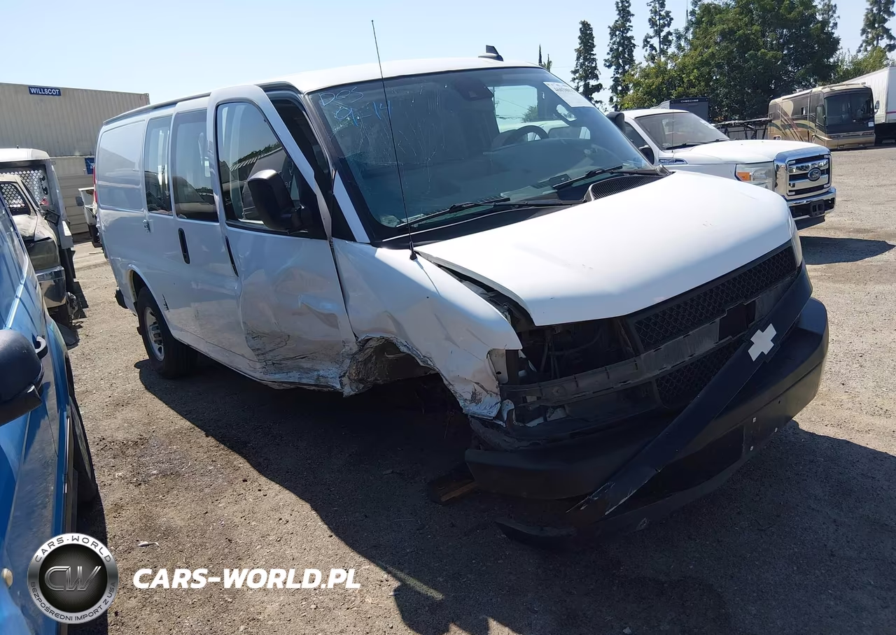 2021 Chevrolet Express Cargo Rwd 2500 Regular Wheelbase Wt VIN:1GCWGAFP7M1227427 - 1
