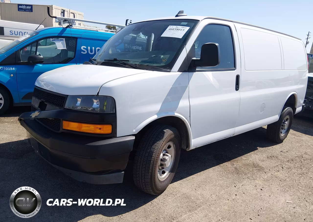 2021 Chevrolet Express Cargo Rwd 2500 Regular Wheelbase Wt VIN:1GCWGAFP7M1227427 - 2
