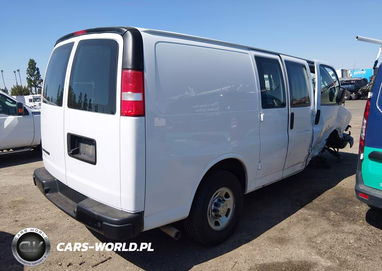 2021 Chevrolet Express Cargo Rwd 2500 Regular Wheelbase Wt VIN:1GCWGAFP7M1227427 - 4