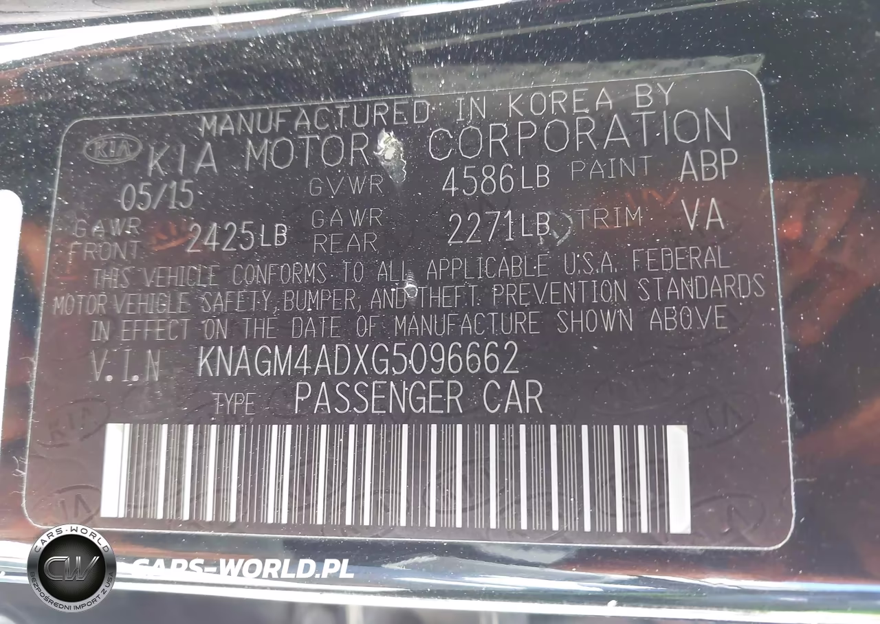 2016 Kia Optima Hybrid VIN:KNAGM4ADXG5096662 - 9