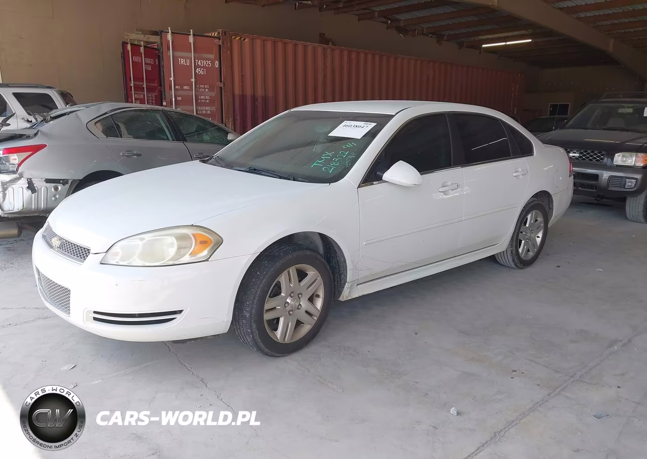 2013 Chevrolet Impala Lt VIN:2G1WG5E32D1218322 - 2