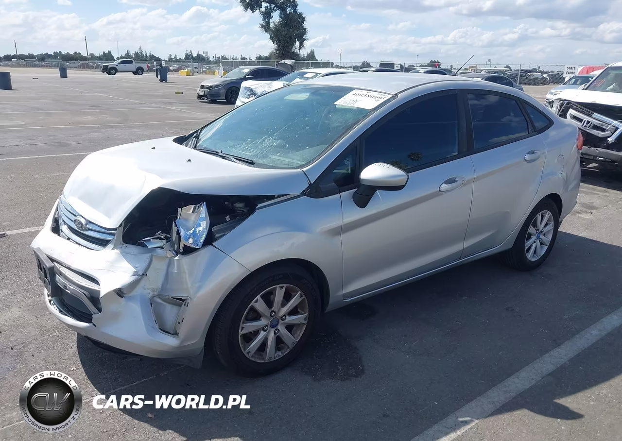 2012 Ford Fiesta Se VIN:3FADP4BJ6CM121309 - 2