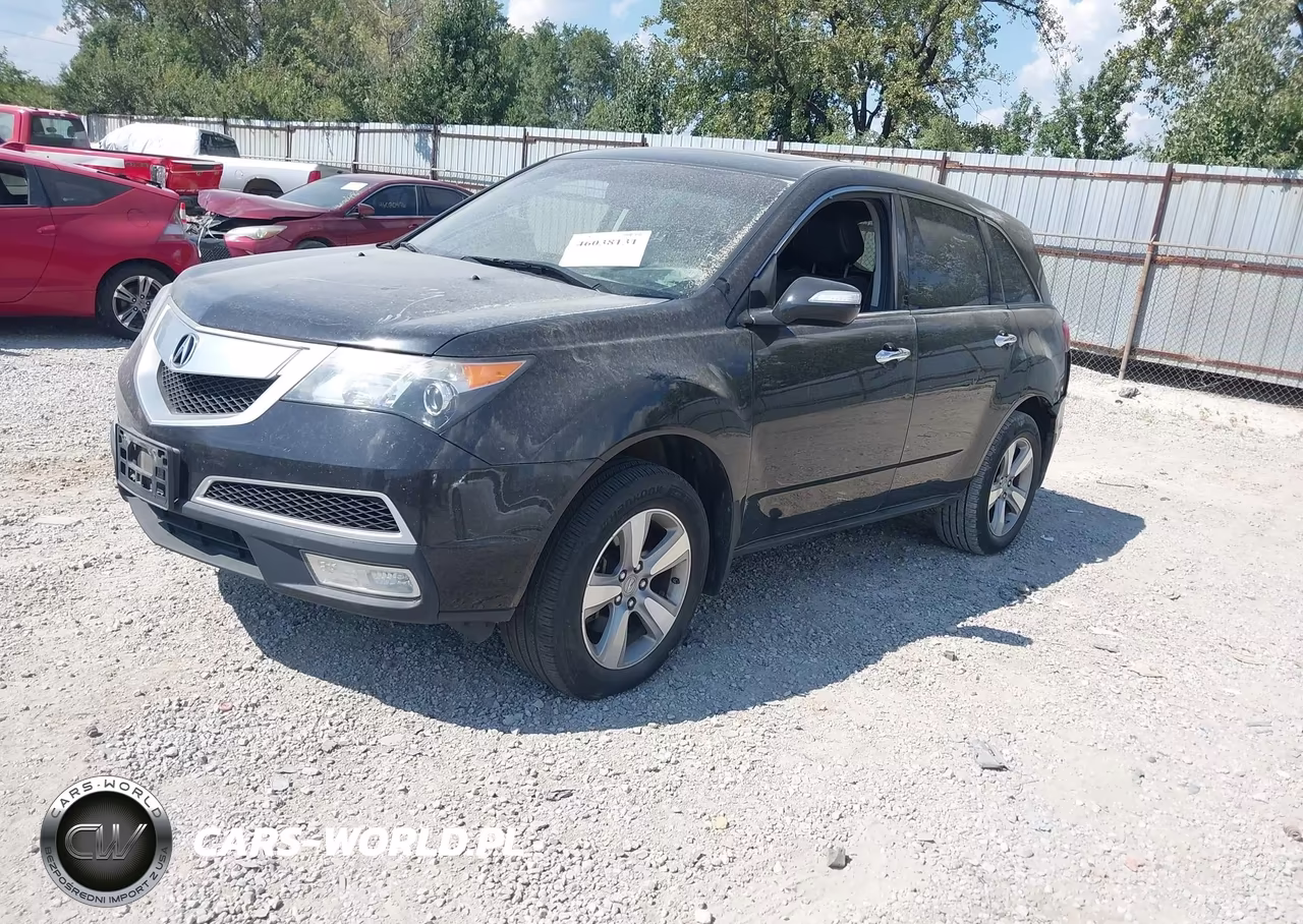 2013 Acura Mdx VIN:2HNYD2H21DH505436 - 2
