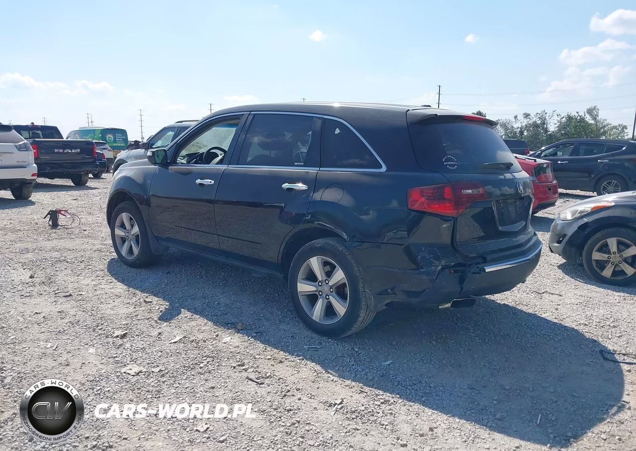 2013 Acura Mdx VIN:2HNYD2H21DH505436 - 3