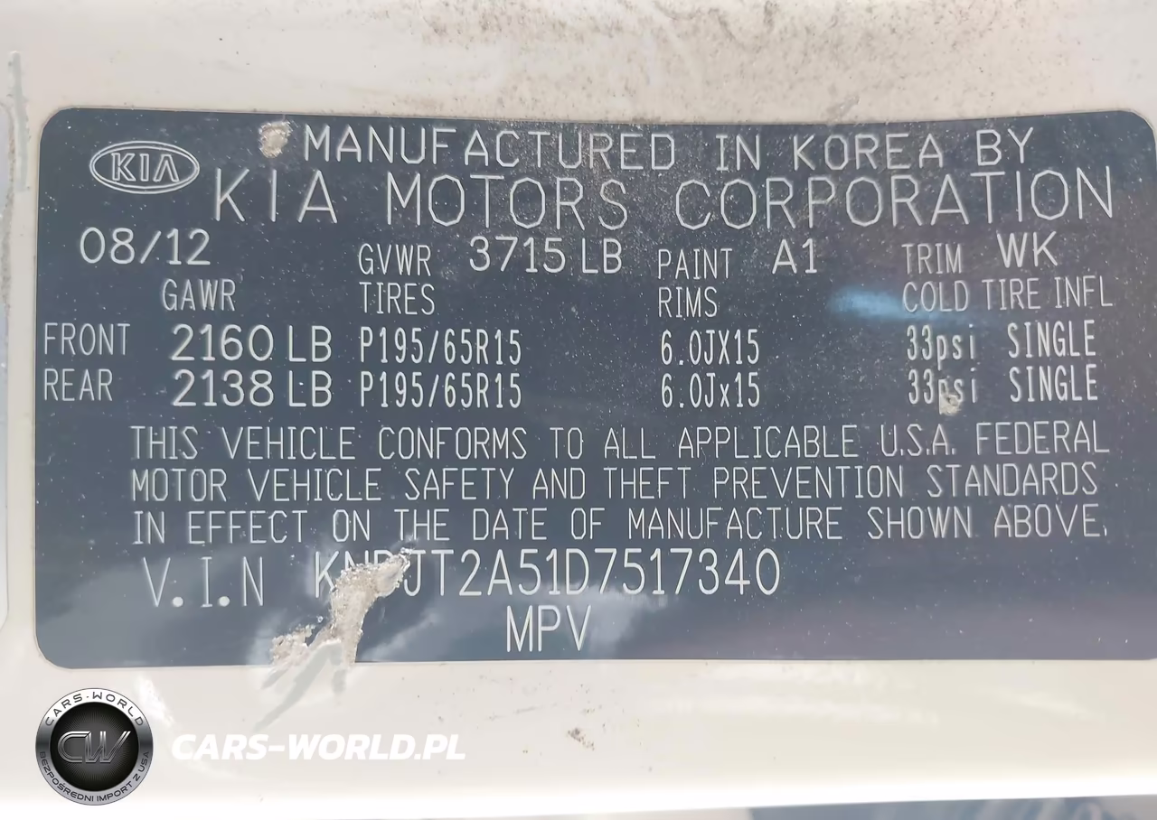 2013 Kia Soul VIN:KNDJT2A51D7517340 - 9