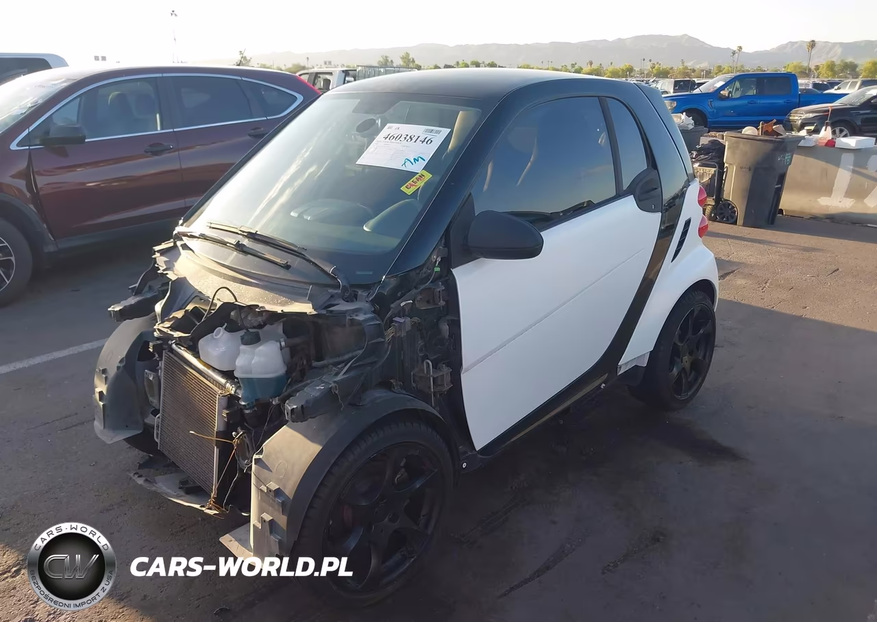 2008 Smart Fortwo Passion-Pure VIN:WMEEJ31X78K172785 - 2