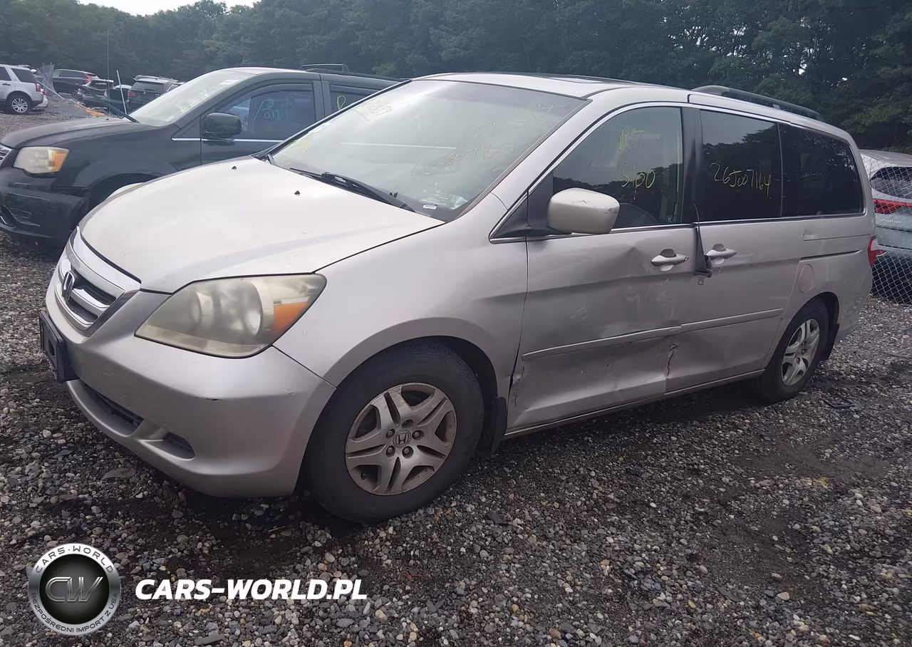 2007 Honda Odyssey Ex-L VIN:5FNRL38737B437584 - 2