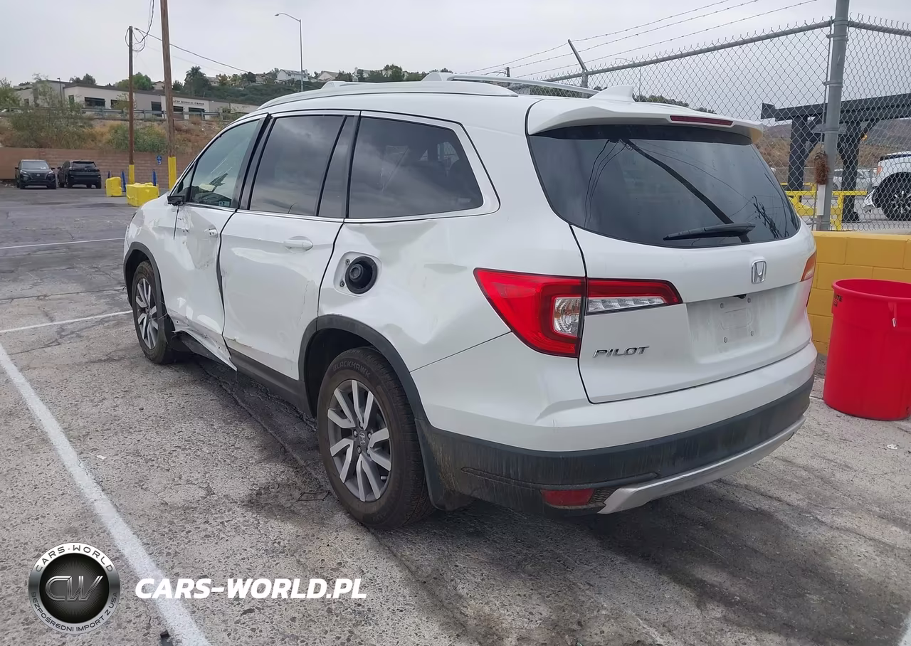 2022 Honda Pilot 2Wd Ex-L VIN:5FNYF5H58NB038017 - 3