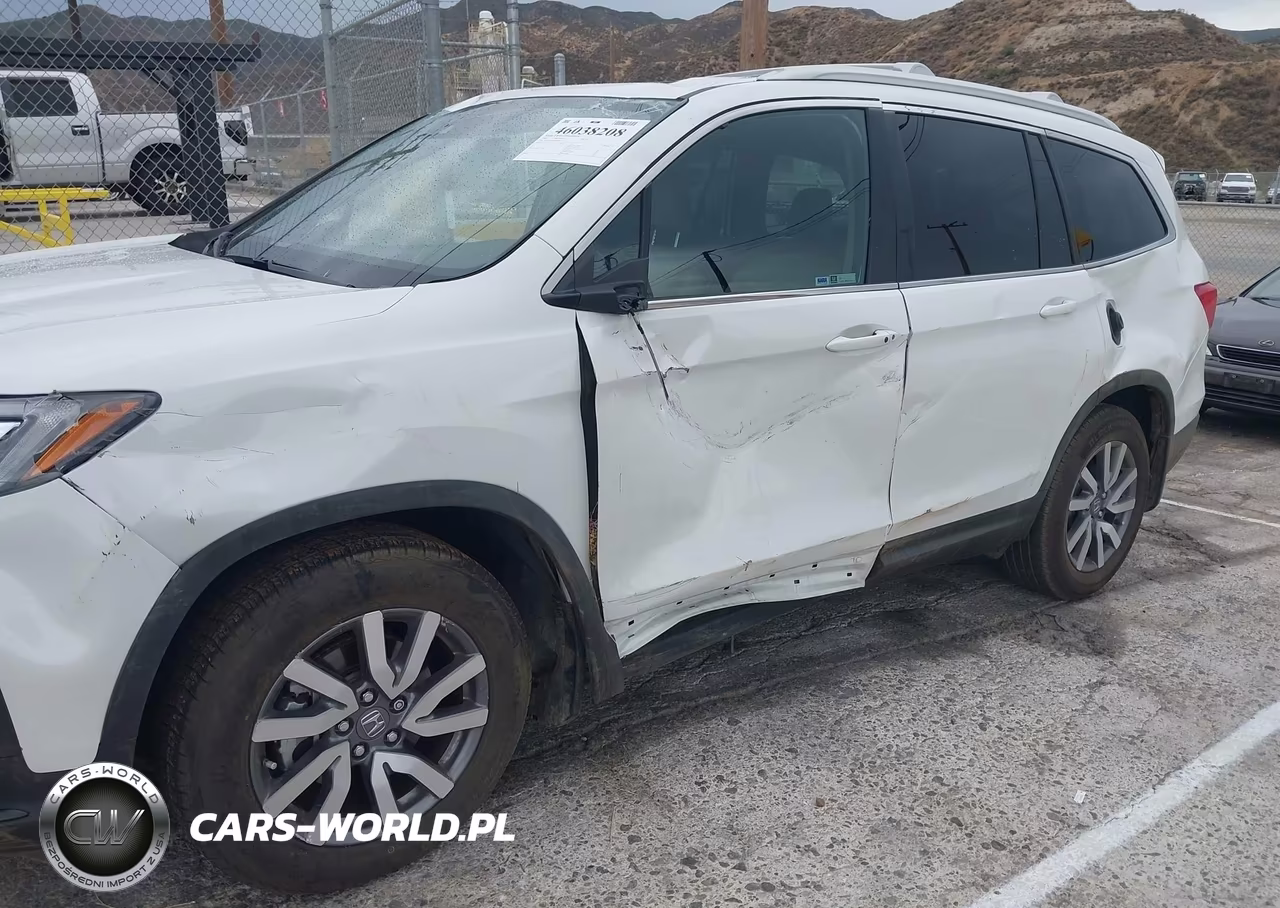 2022 Honda Pilot 2Wd Ex-L VIN:5FNYF5H58NB038017 - 6