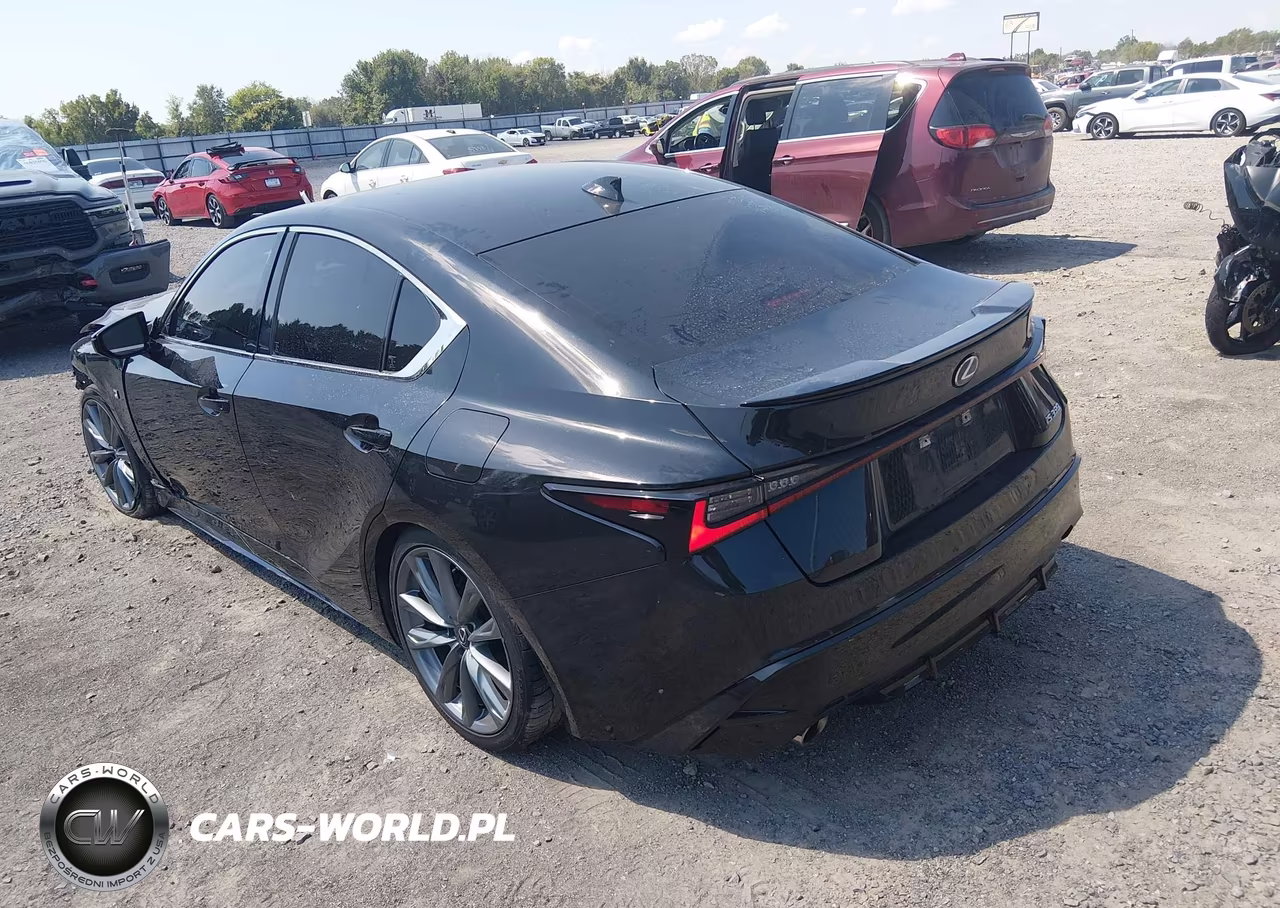 2022 Lexus Is 350 F Sport VIN:JTHGZ1B24N5058372 - 3