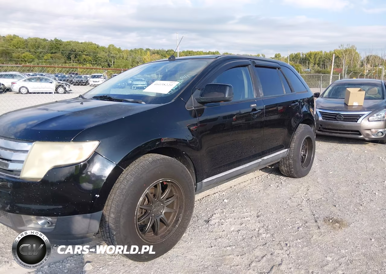 2007 Ford Edge Sel Plus VIN:2FMDK39C77BB46524 - 2