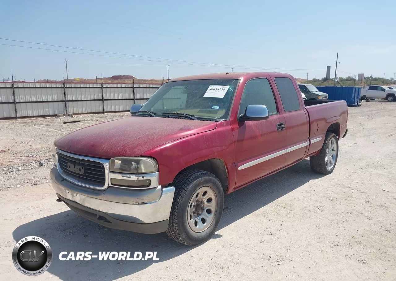 2002 GMC Sierra 1500 Sle VIN:2GTEK19T021187542 - 2