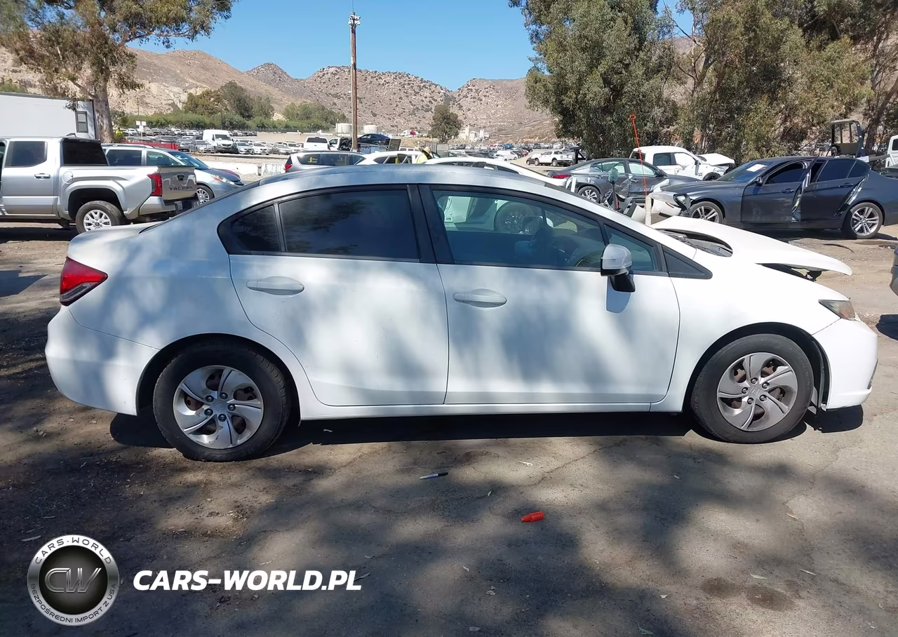 2014 Honda Civic Lx VIN:19XFB2F58EE224733 - 13