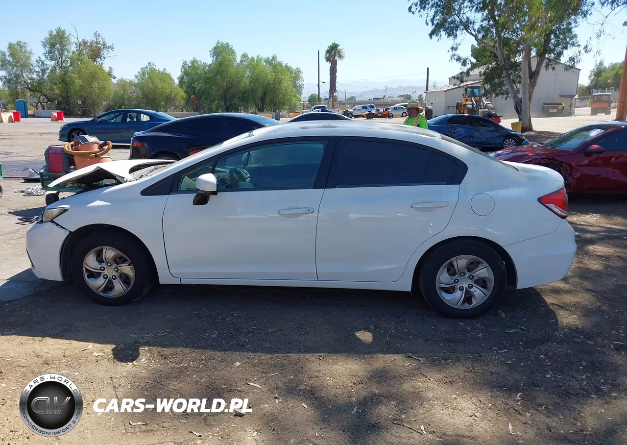 2014 Honda Civic Lx VIN:19XFB2F58EE224733 - 14