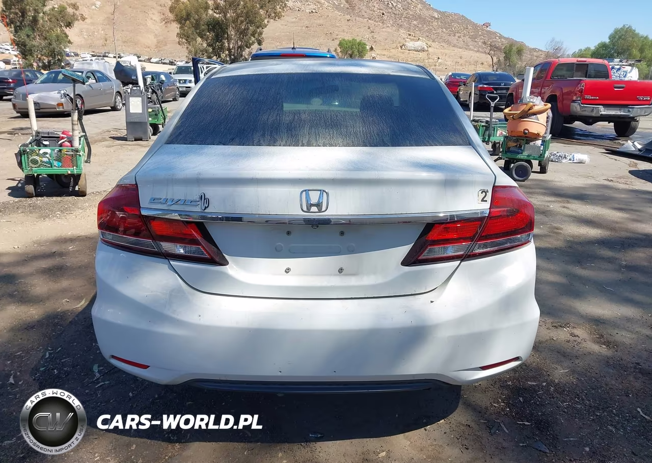 2014 Honda Civic Lx VIN:19XFB2F58EE224733 - 16