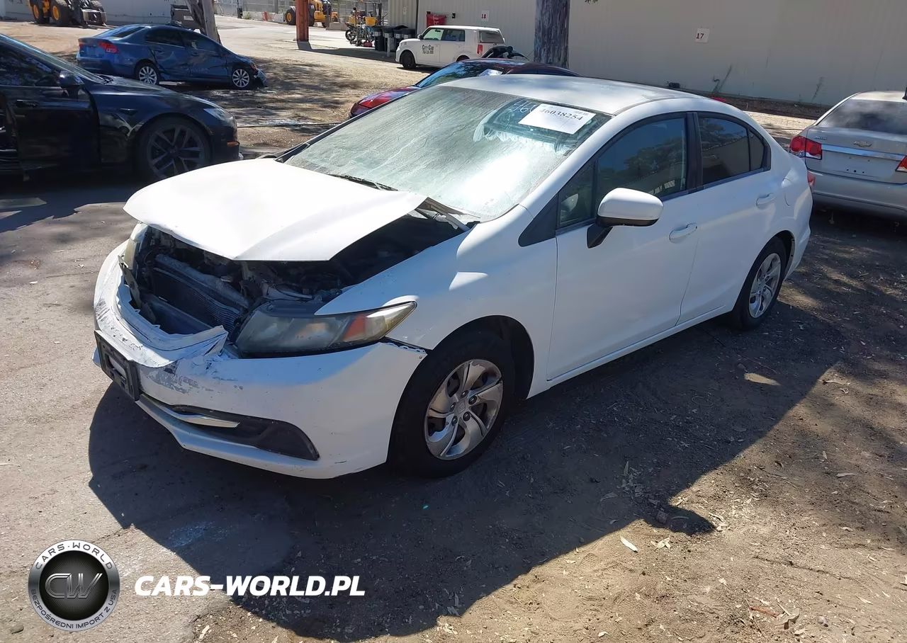 2014 Honda Civic Lx VIN:19XFB2F58EE224733 - 2
