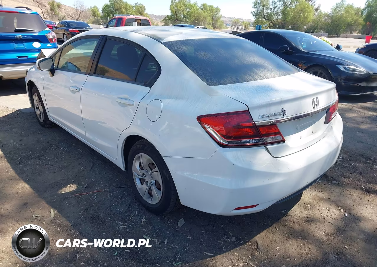 2014 Honda Civic Lx VIN:19XFB2F58EE224733 - 3