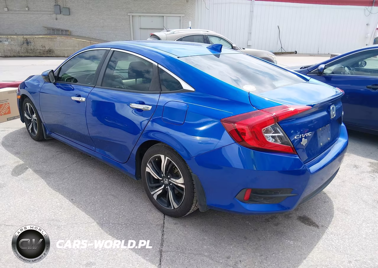 2018 Honda Civic Touring VIN:JHMFC1F99JX021093 - 3