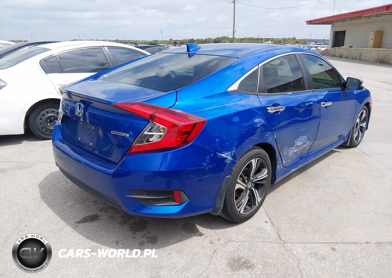 2018 Honda Civic Touring VIN:JHMFC1F99JX021093 - 4