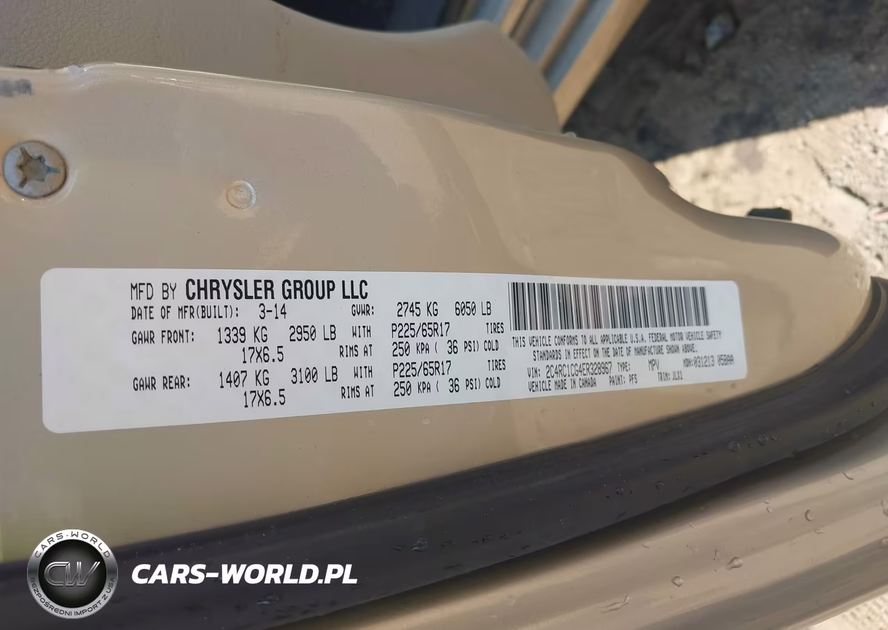 2014 Chrysler Town & Country Touring-L 30Th Anniversary VIN:2C4RC1CG4ER328967 - 9