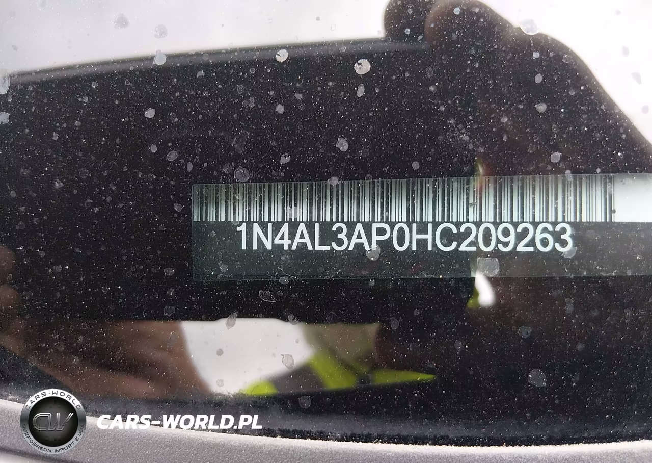 2017 Nissan Altima 2.5 Sl VIN:1N4AL3AP0HC209263 - 9