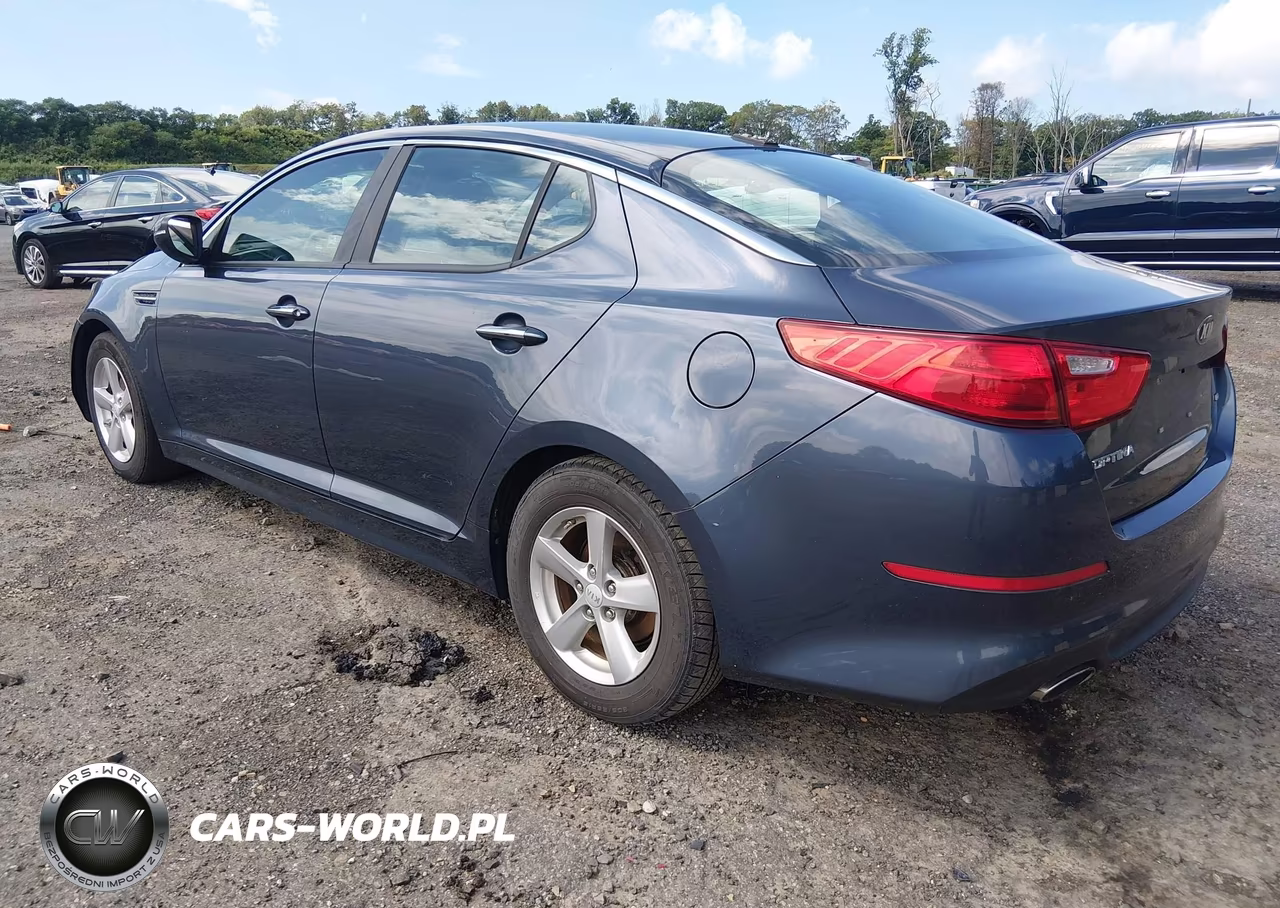 2015 Kia Optima Lx VIN:5XXGM4A77FG396604 - 3