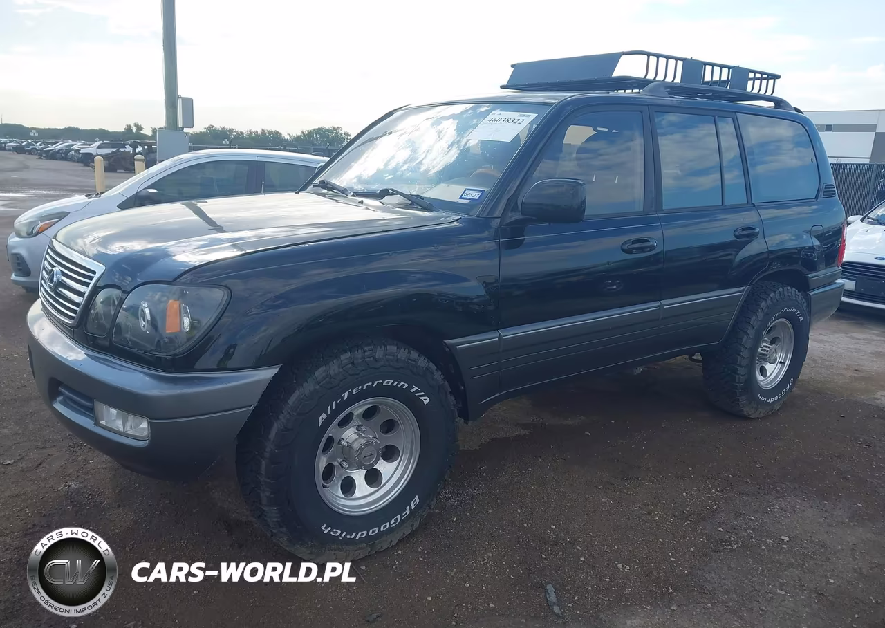 2002 Lexus Lx 470 VIN:JTJHT00W523520711 - 2