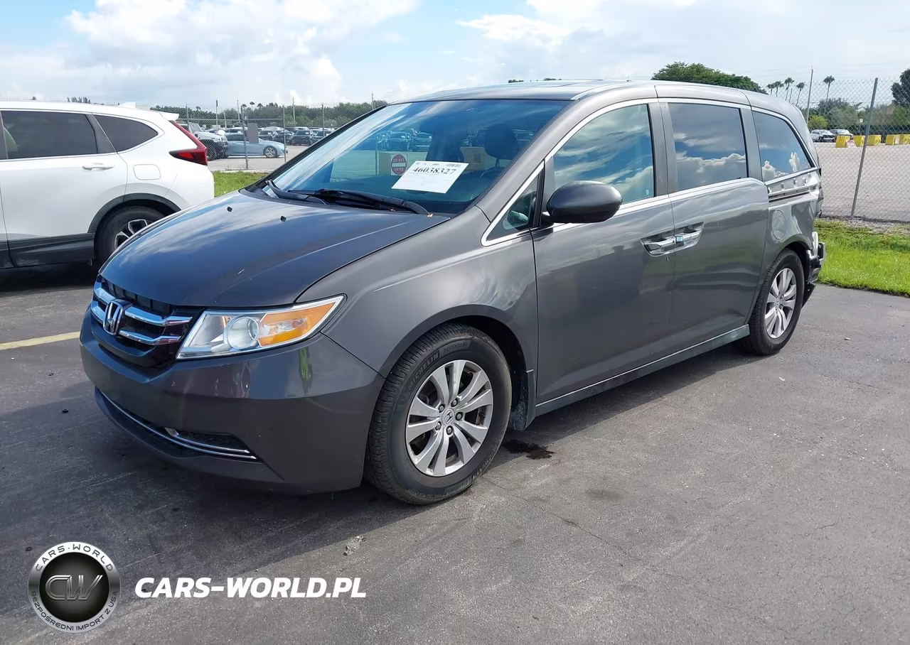 2016 Honda Odyssey Ex-L VIN:5FNRL5H61GB087231 - 2