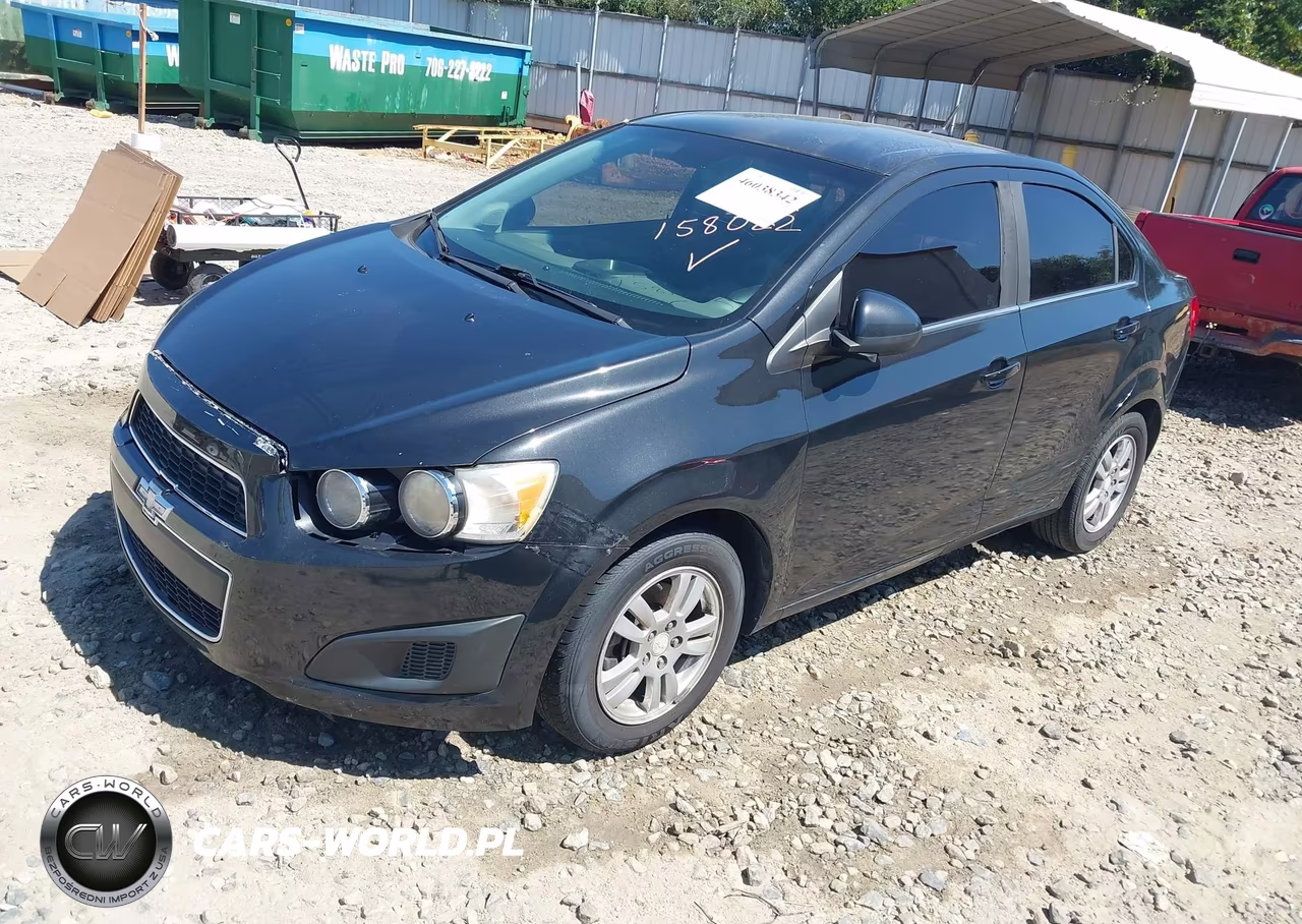 2013 Chevrolet Sonic Lt Auto VIN:1G1JC5SH4D4158022 - 2