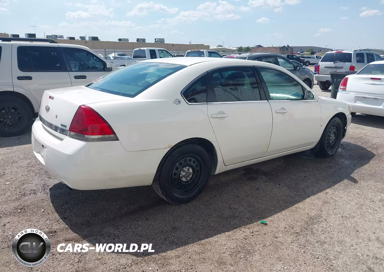 2008 Chevrolet Impala Police VIN:2G1WS553381376608 - 4