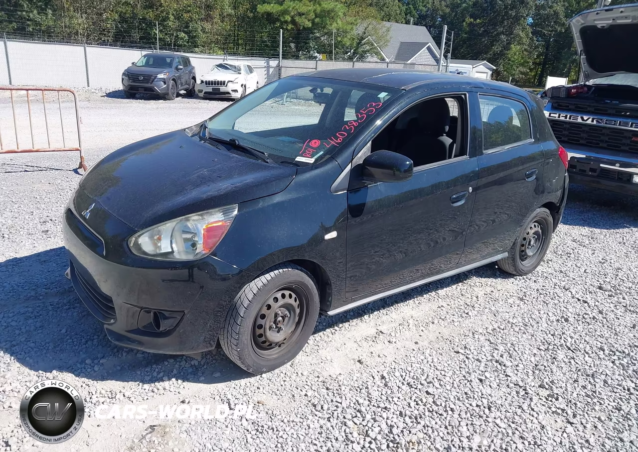 2015 Mitsubishi Mirage De VIN:ML32A3HJ1FH031470 - 2