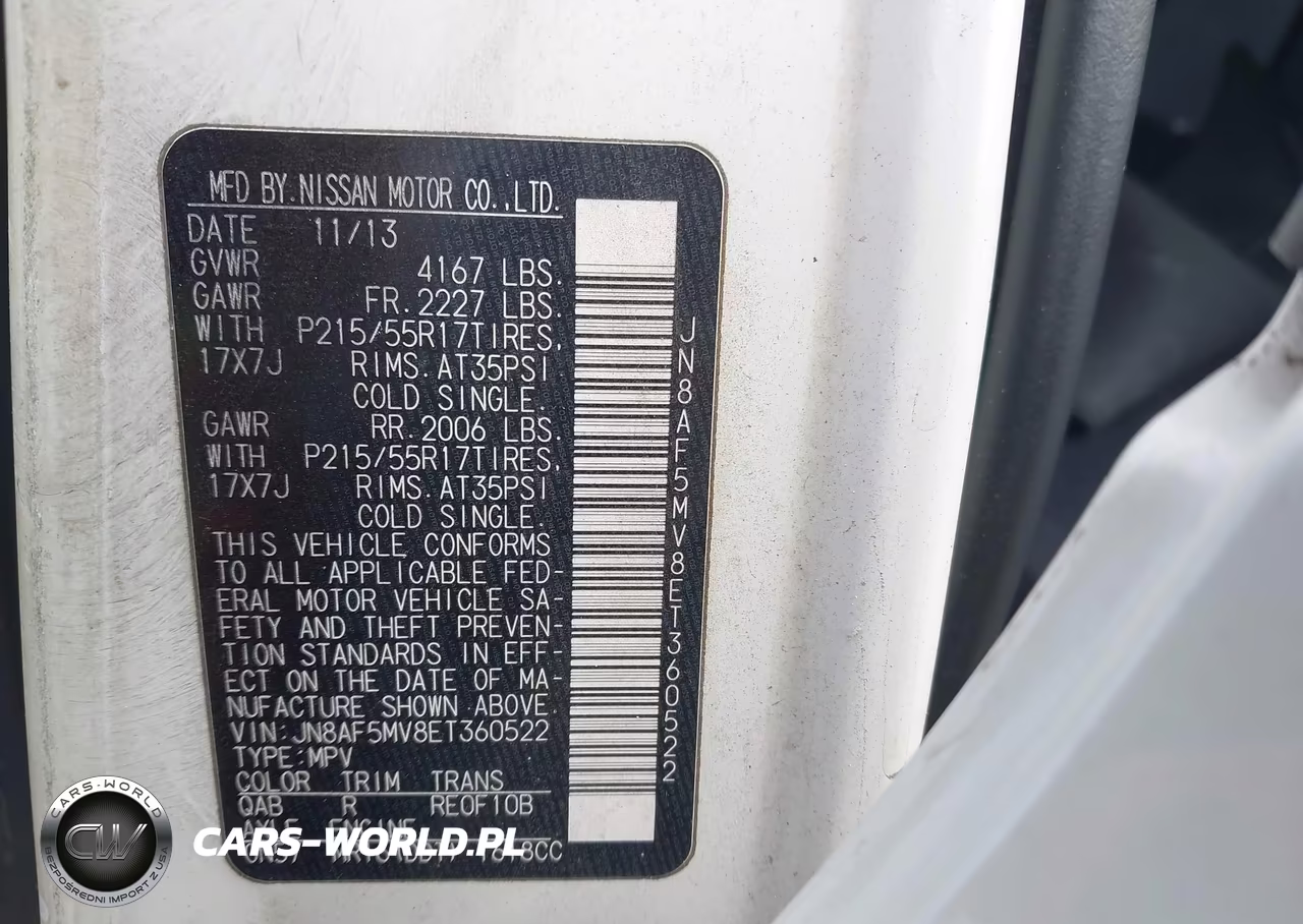 2014 Nissan Juke Sl VIN:JN8AF5MV8ET360522 - 9