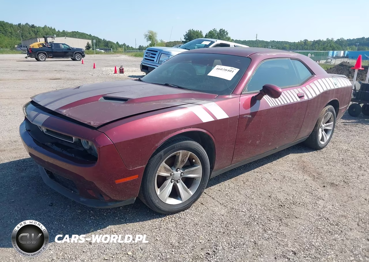 2017 Dodge Challenger Sxt VIN:2C3CDZAG4HH568846 - 2